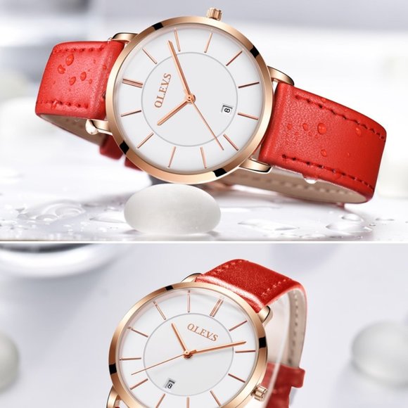 2-5 OLEVS Women’s Classic Casual Thin & Light Watch - Picture 13 of 15